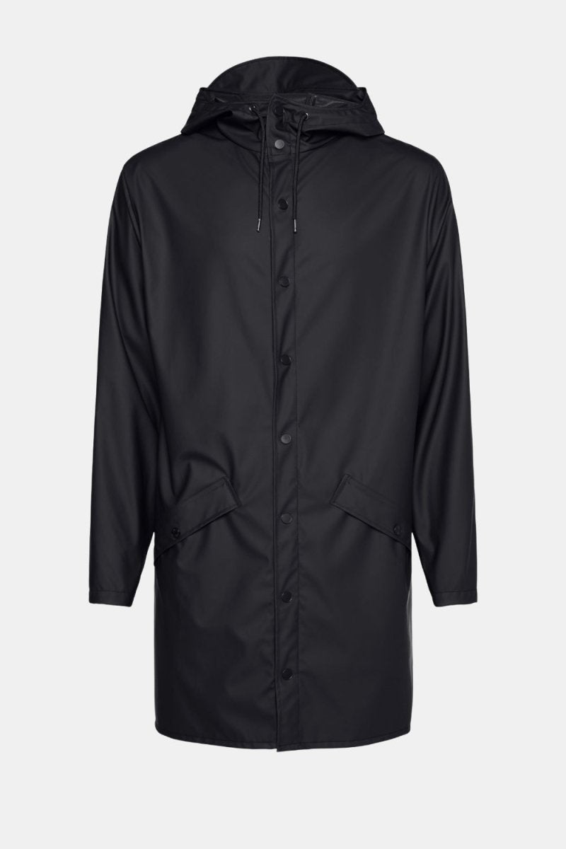Rains Long Jacket (Black) | Jackets