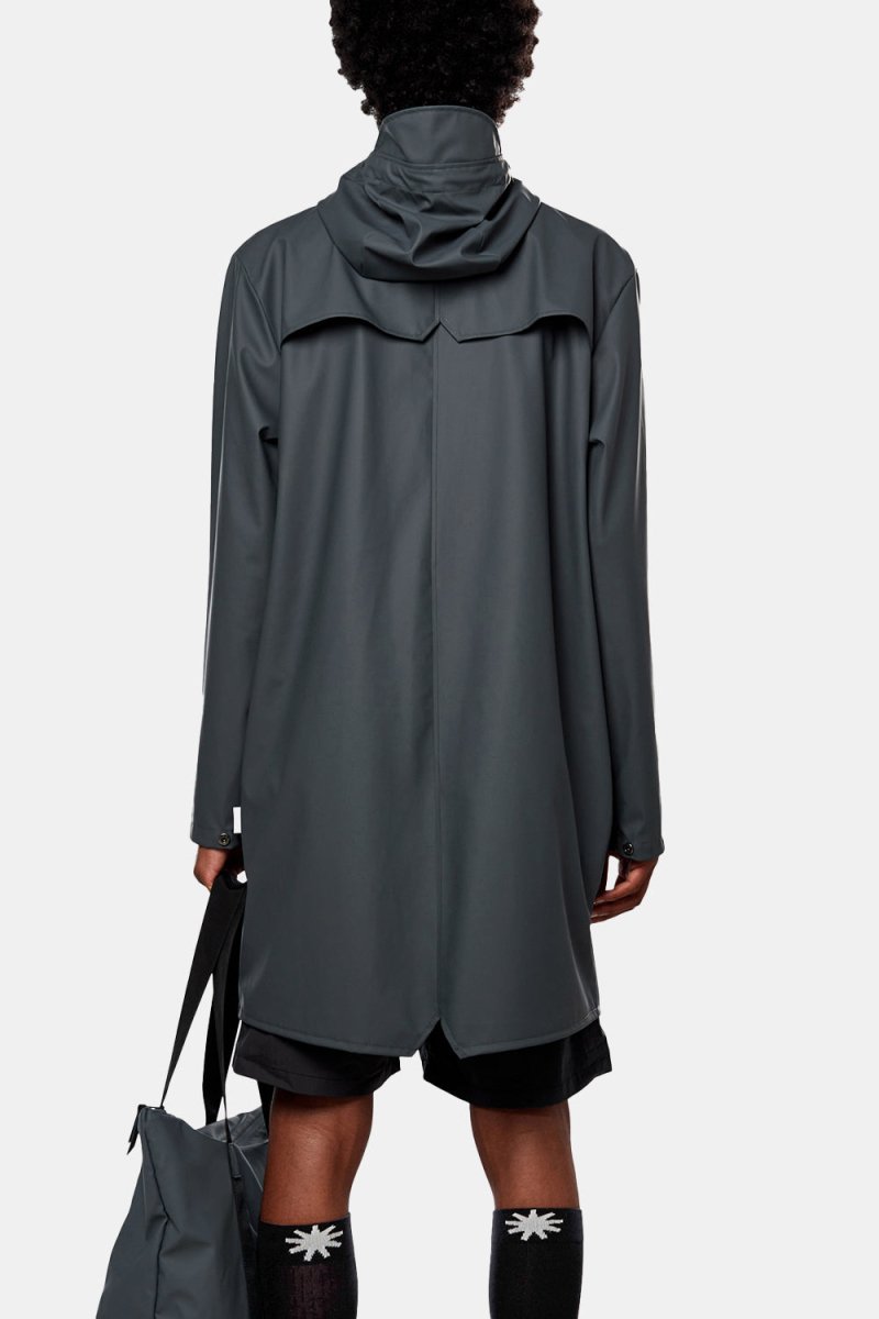 Rains Long Jacket (Slate) | Jackets