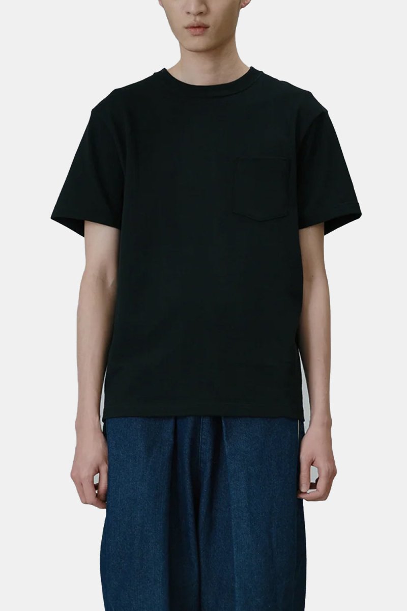 United Athle Japan Made Standard Fit Pocket T-shirt (Black) | T-Shirts