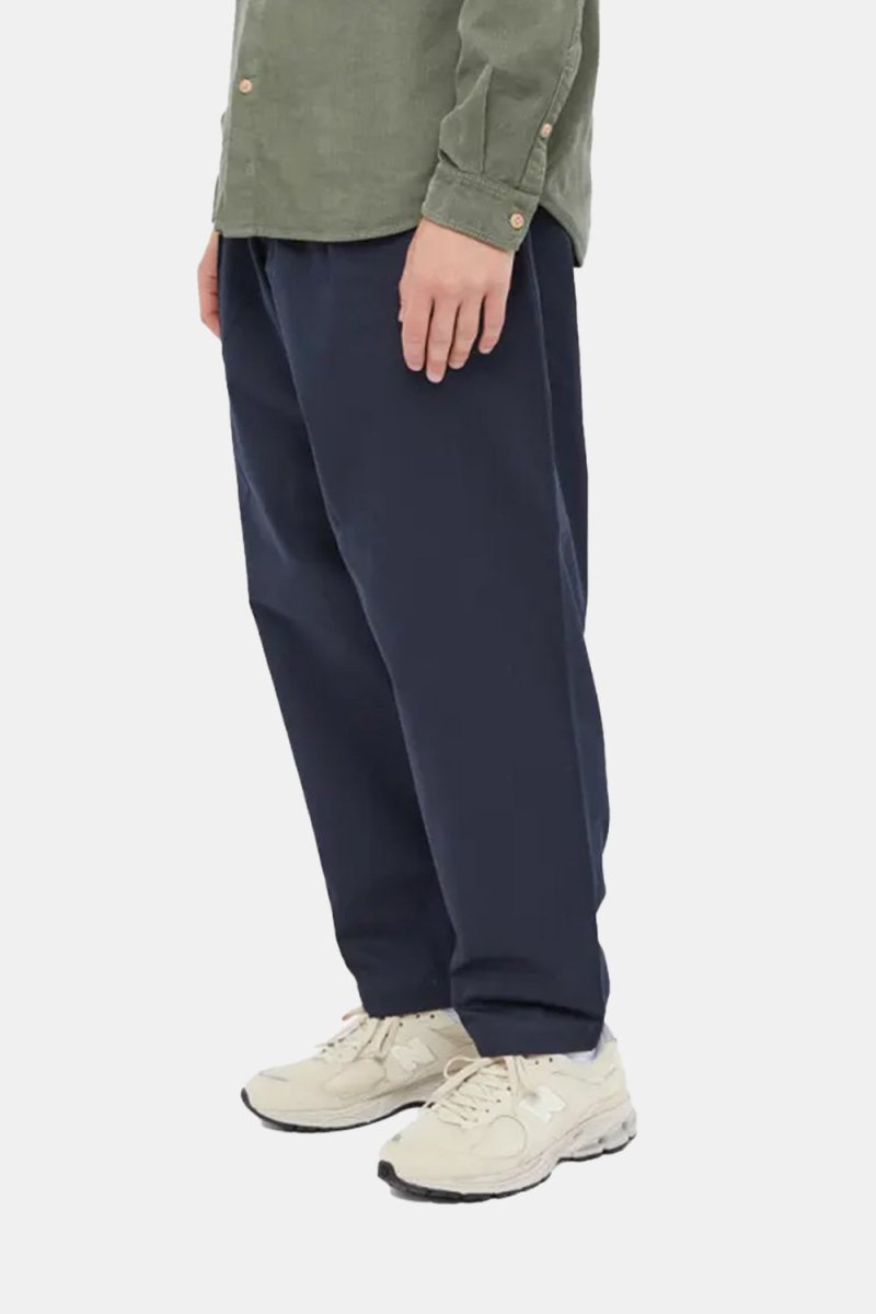 Universal Works Pleated Track Pant (Navy Twill) | Trousers