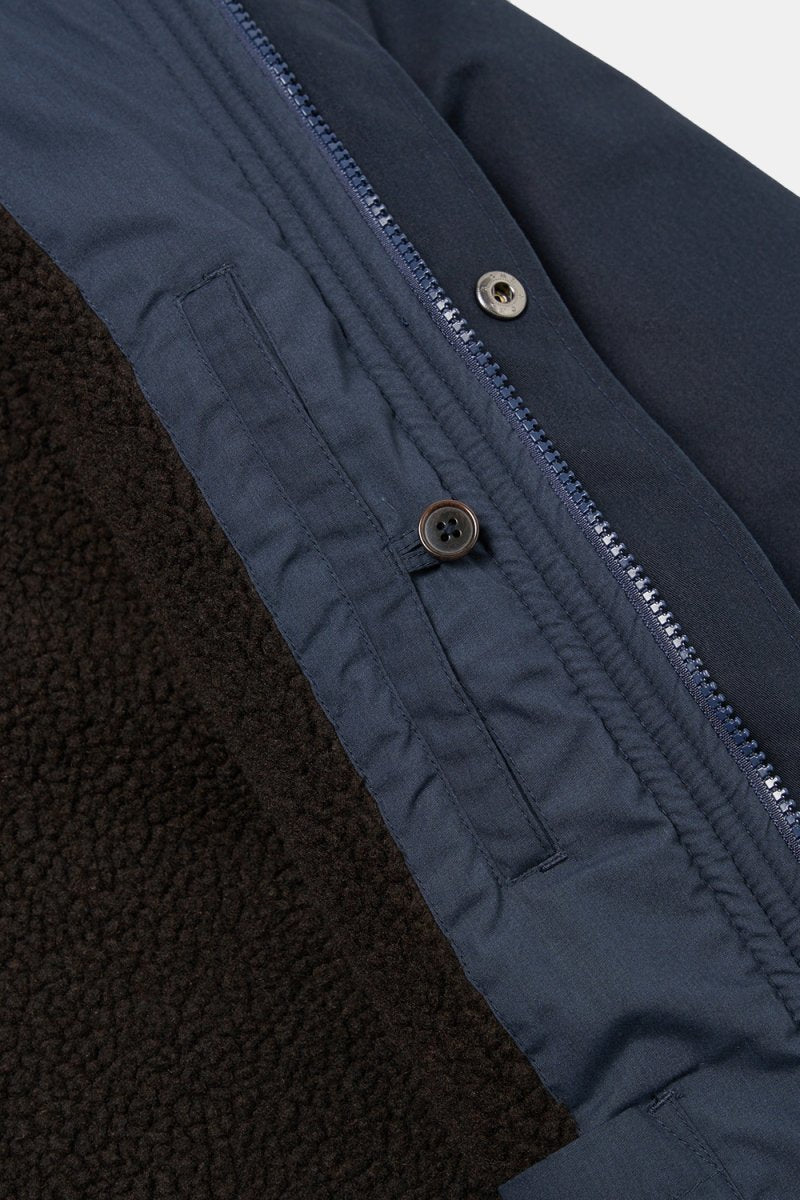 Universal Works Reversible N1 Jacket (Navy/Brown) | Jackets