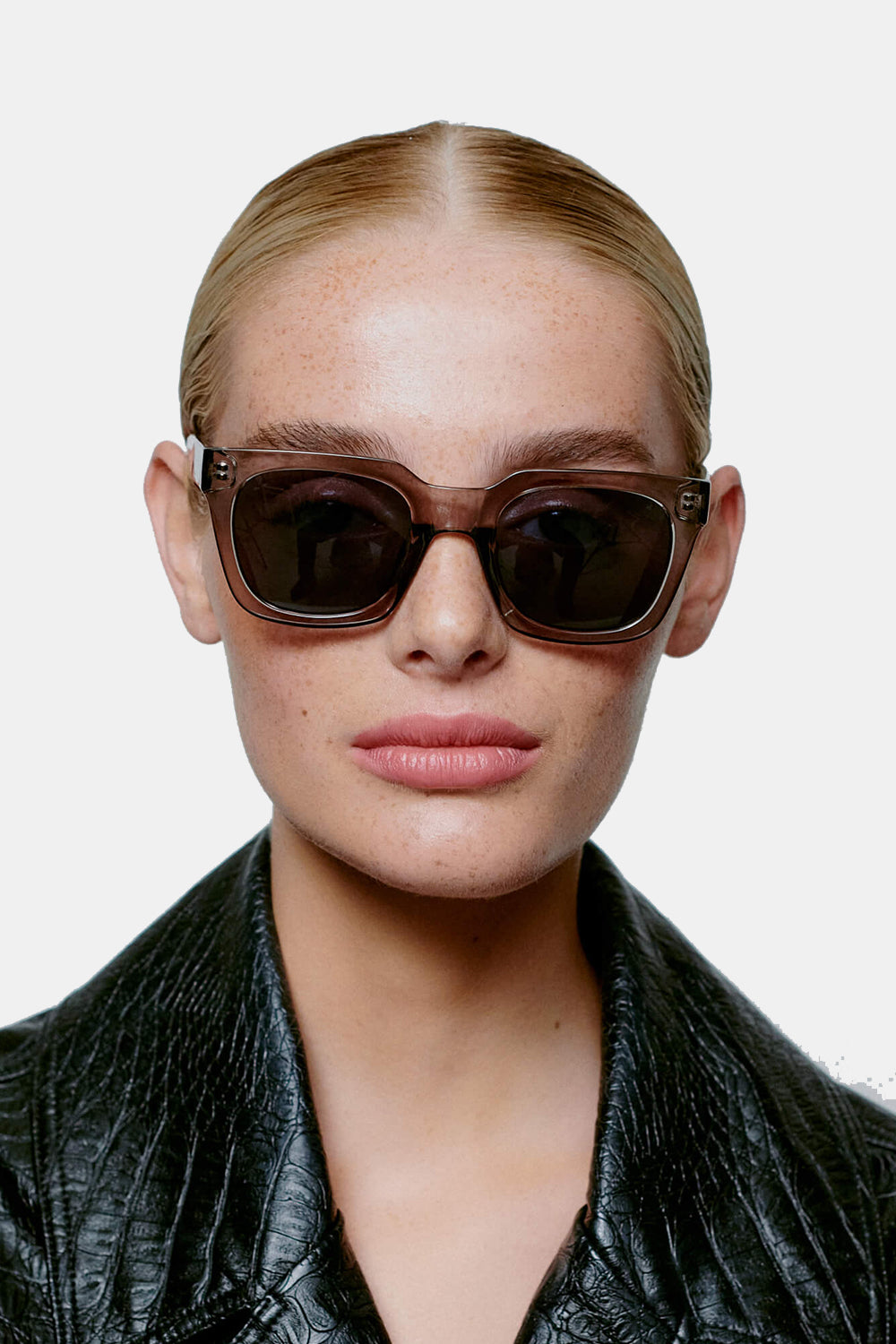 A Kjaerbede Nancy Sunglasses (Grey Transparent) | Number Six