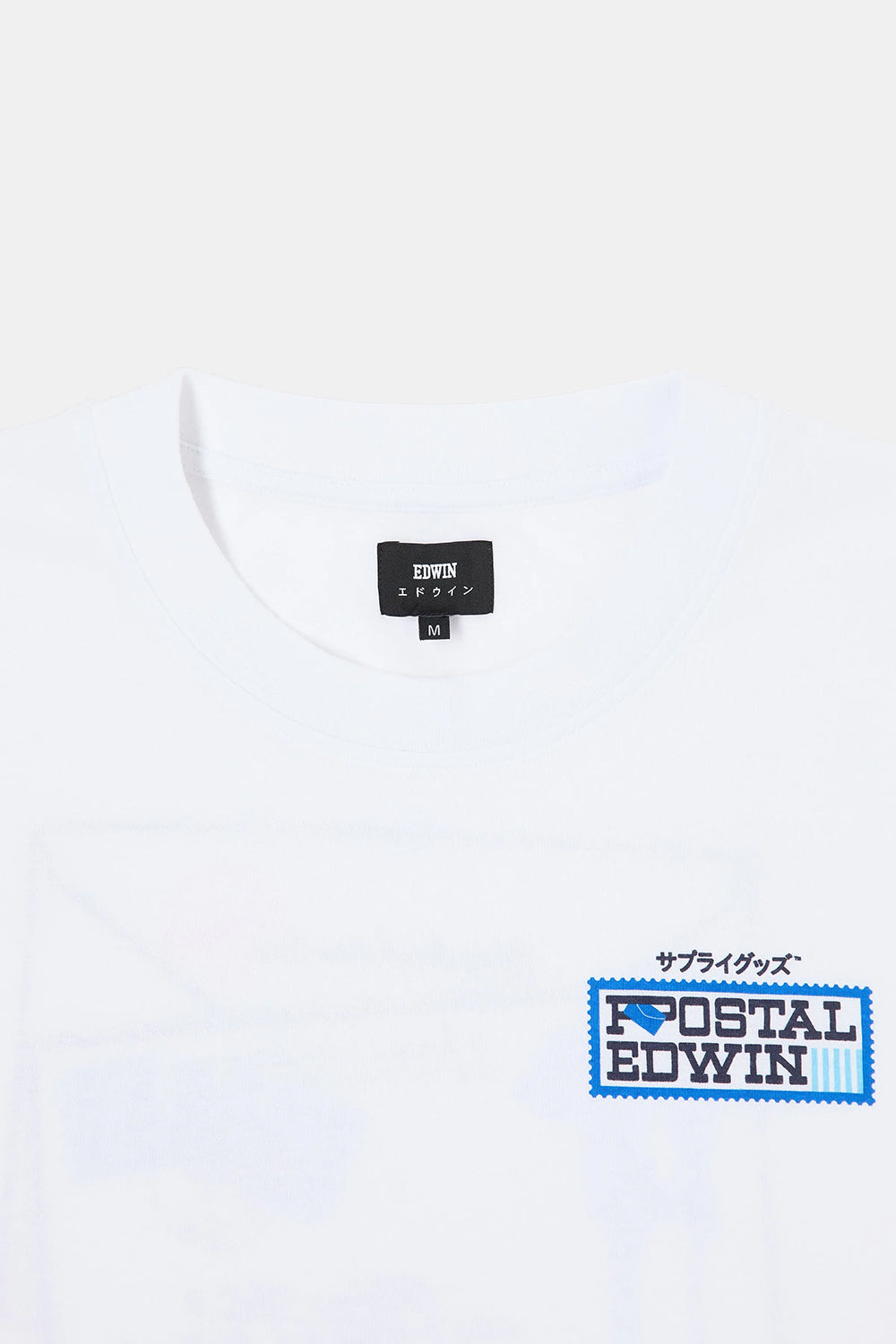 Edwin Postal T-Shirt (White) | Number Six