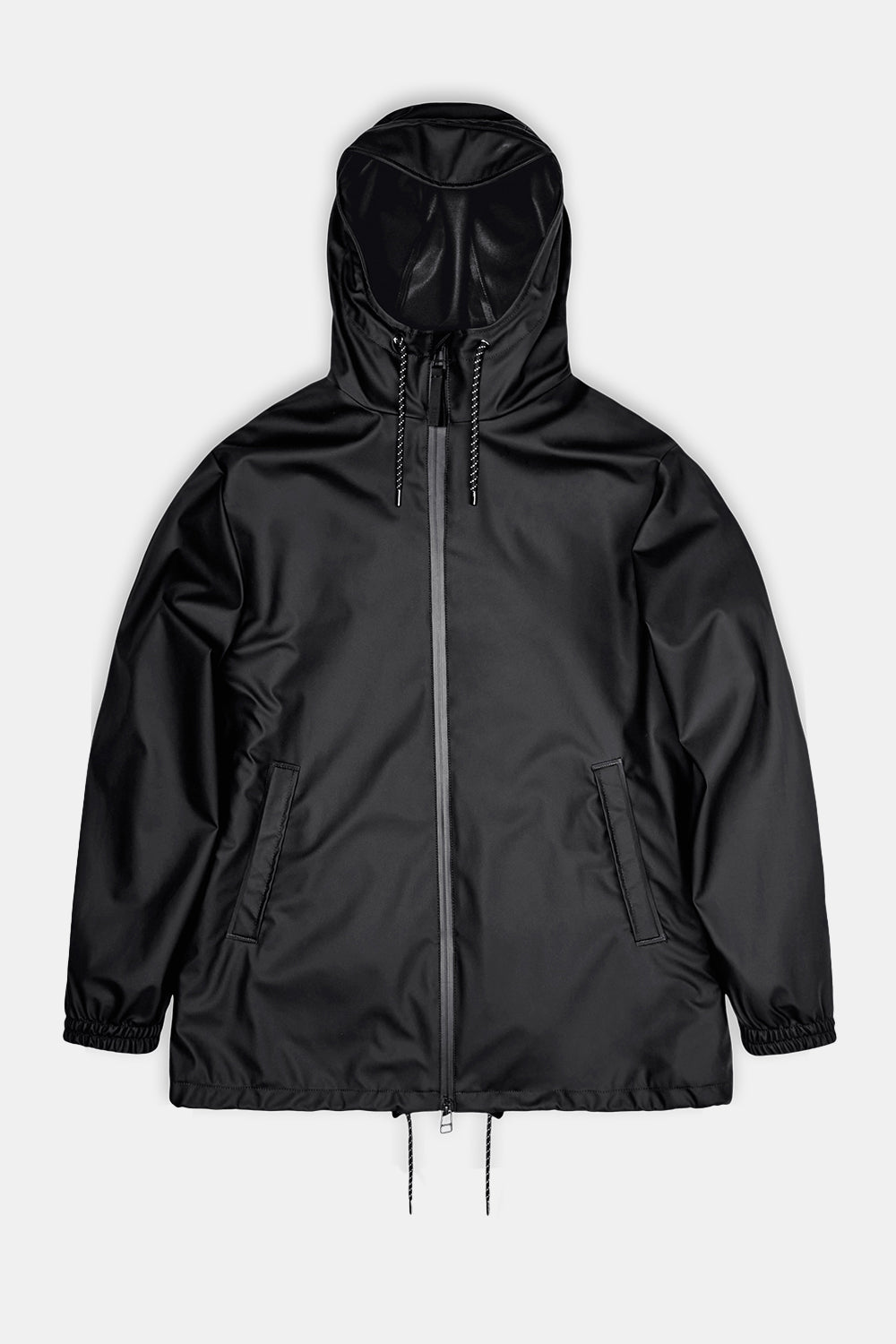 Rains Waterproof Storm Breaker Jacket (Black) | Number Six